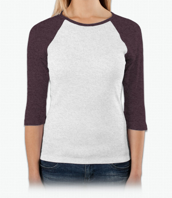 Next Level Unisex Triblend 3/4 Sleeve Raglan