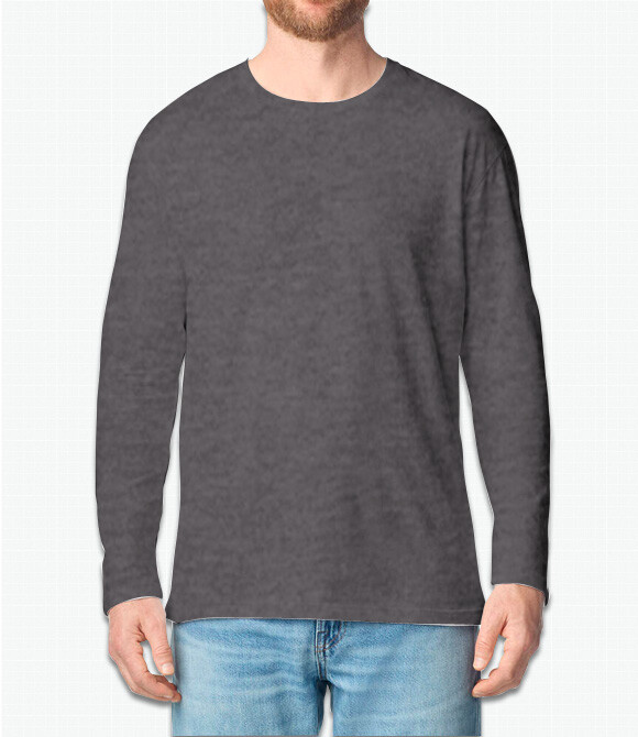 Next Level Mens Cotton Long Sleeve Crew