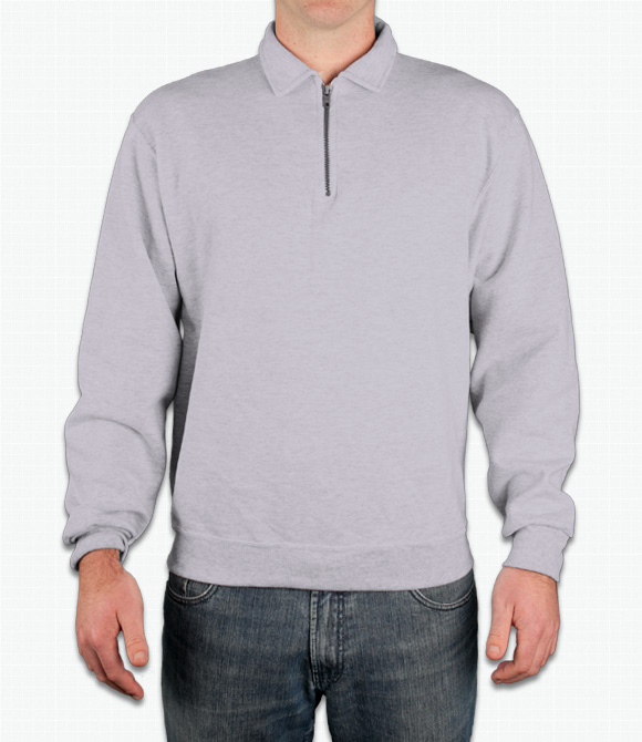 Jerzees Quarter-Zip Pullover Sweatshirt